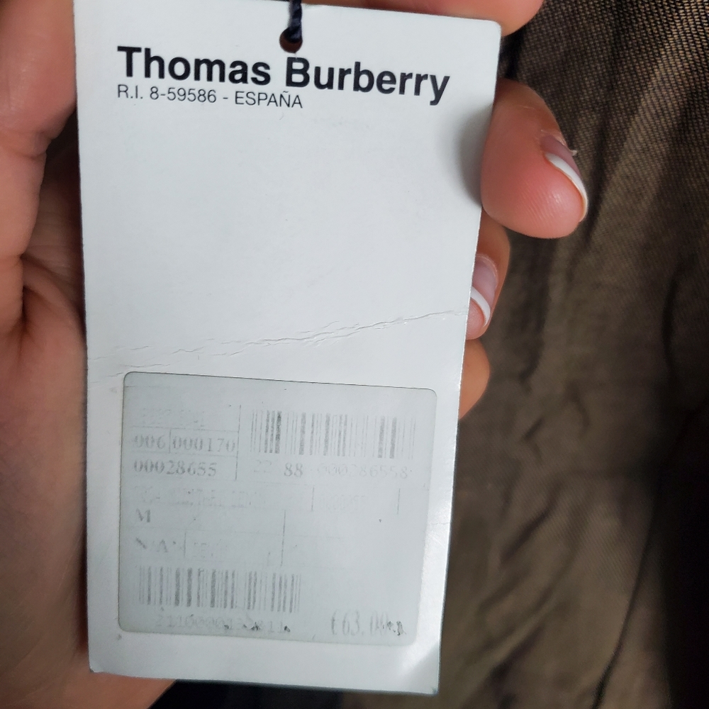 Thomas Burberry Button Down Shirt - Picture 5 of 8